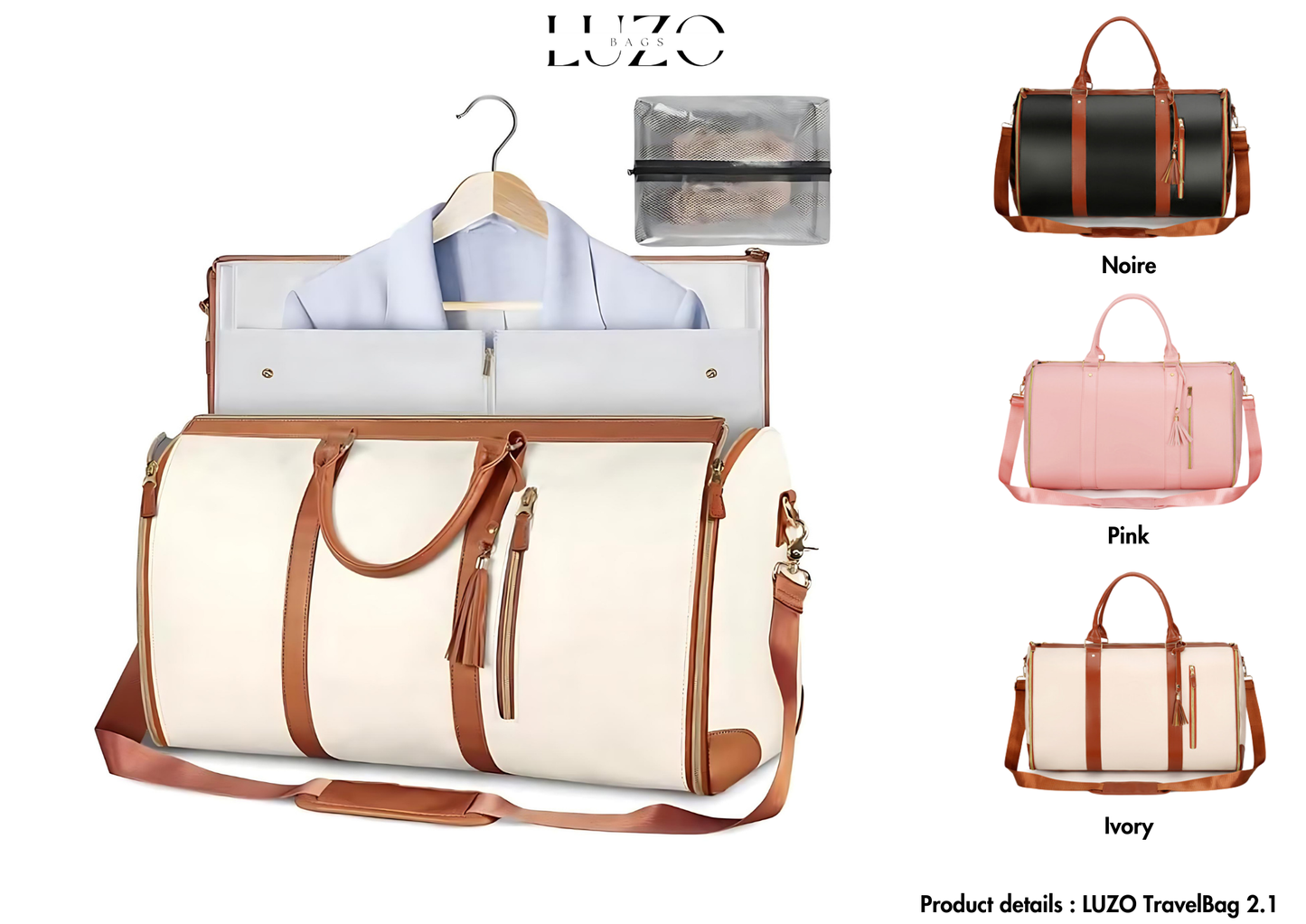 The LUZO travel bag 2.1